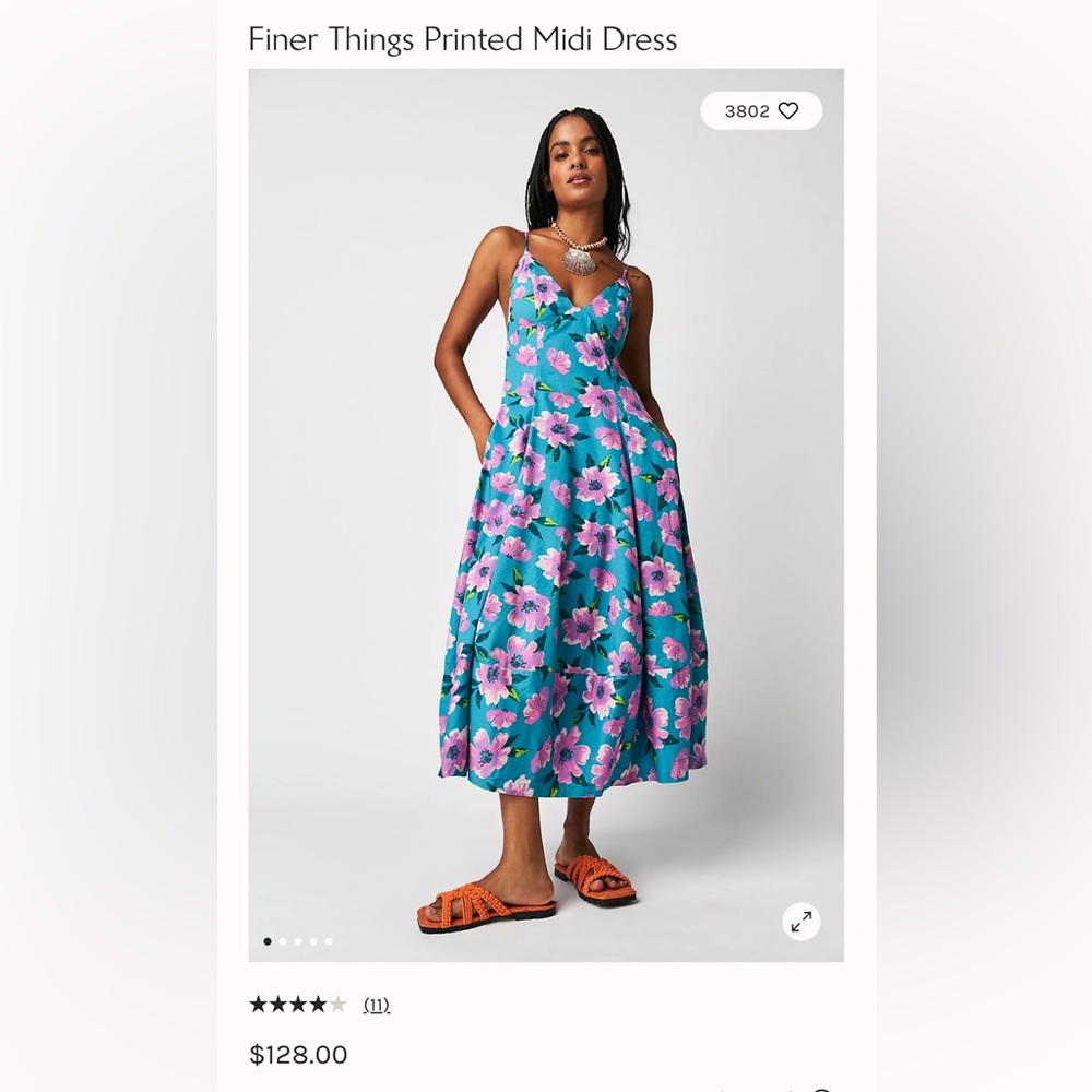 Free People Floral dress
